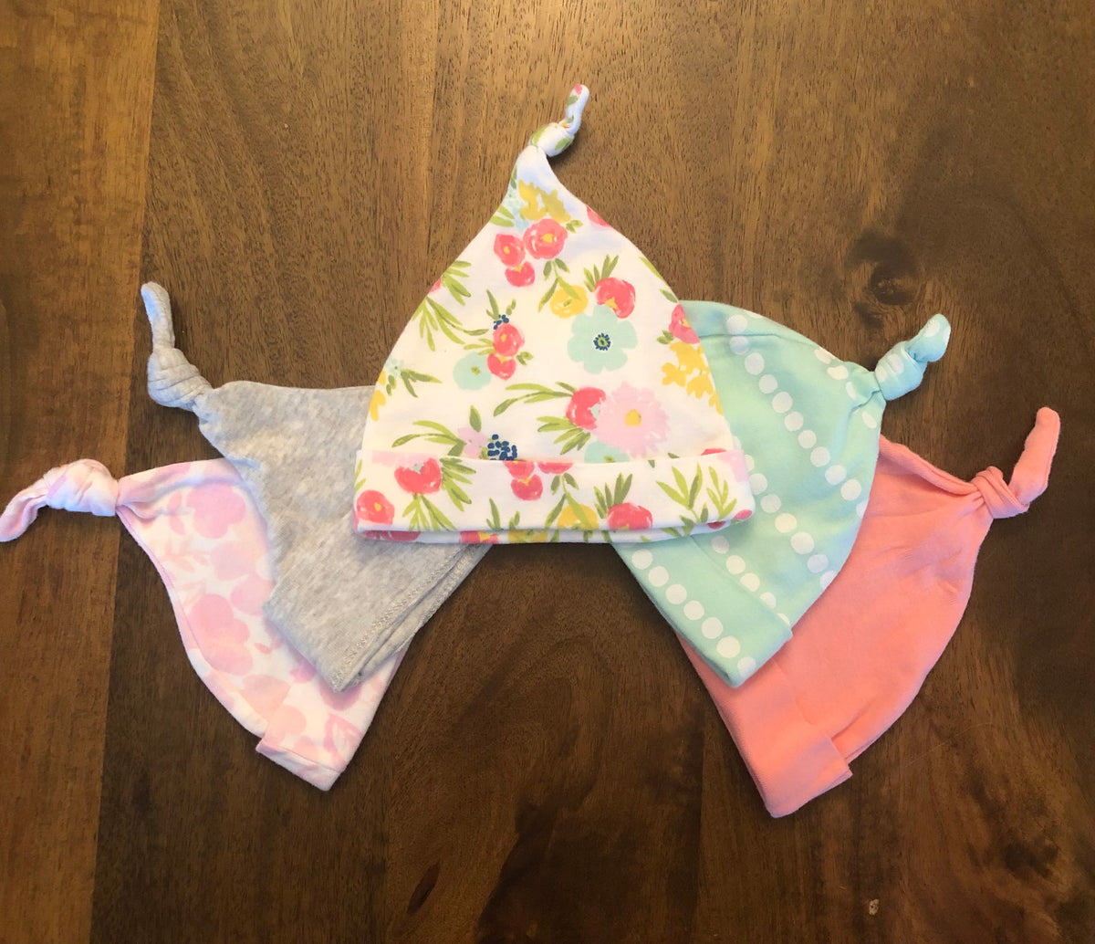 5 Infant Hats Target Cloud Island Like New