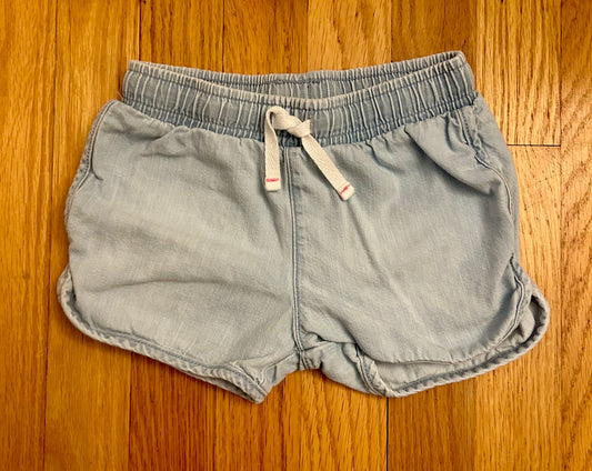 Cat and Jack soft blue jean shorts - size Toddler - 3T