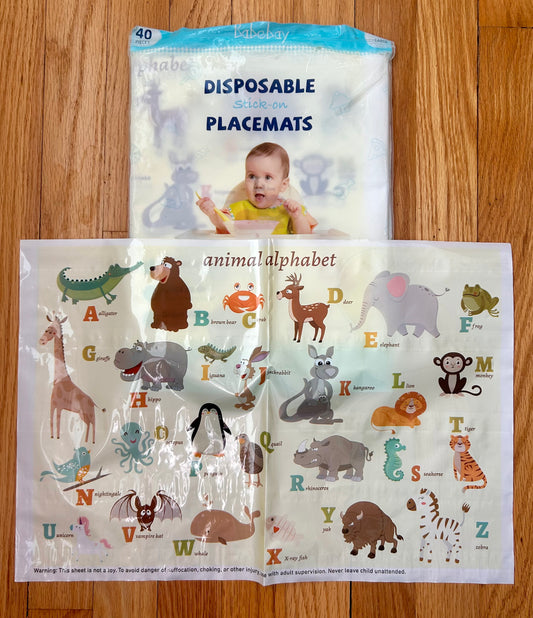 Disposable Stick On Placemats (28 count)