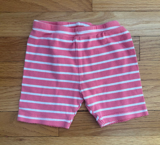 Carters Pink Stripe PJ Shorts - size Toddler - 3T