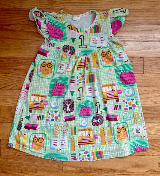 School Themed Dress - size Toddler - 3T