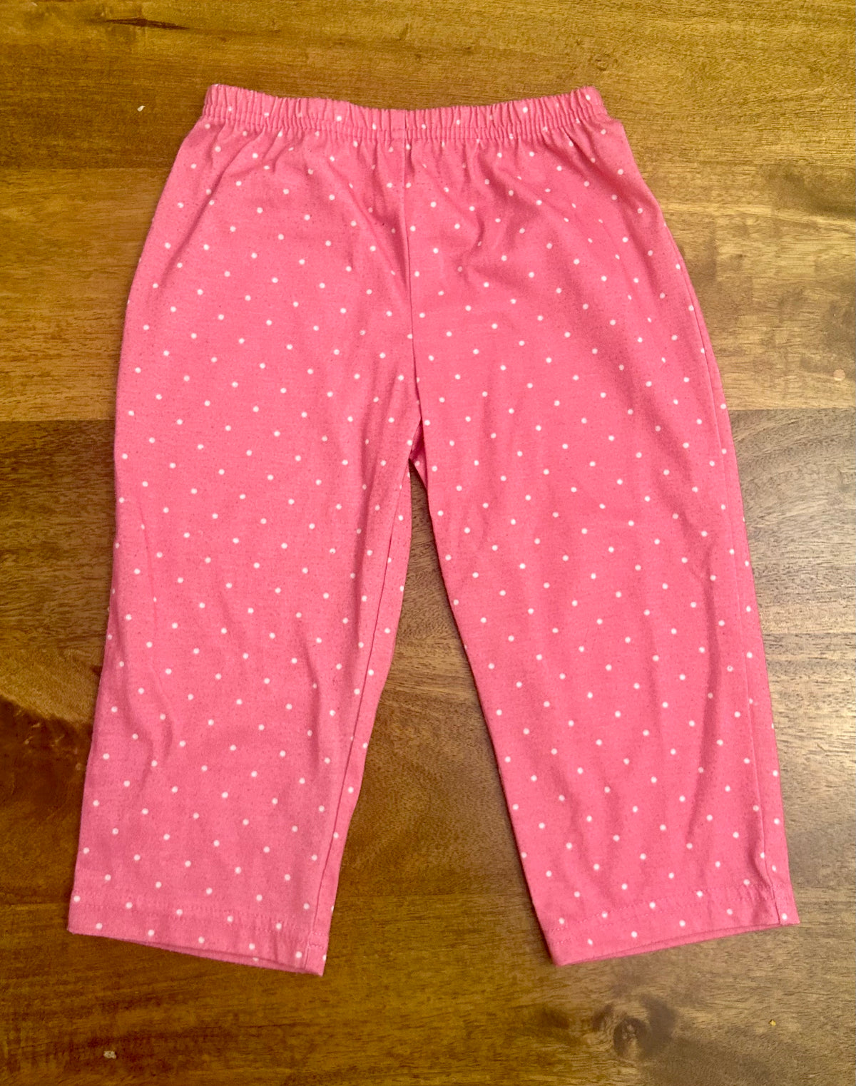 Carters Pink Polka Dot PJ Pants (PC - pilling) - size Toddler - 2T
