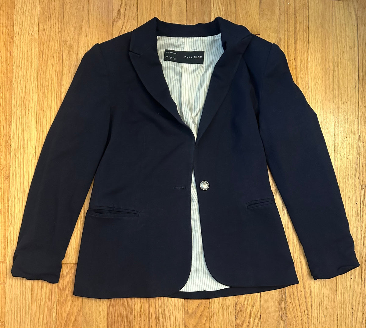 Zara Navy Blazer - size Women - S (4/6)