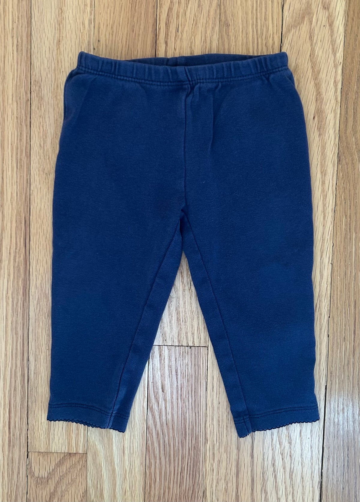 Carters Dark Blue Leggings GUC (12M) - size Month - 9-12 / 12M