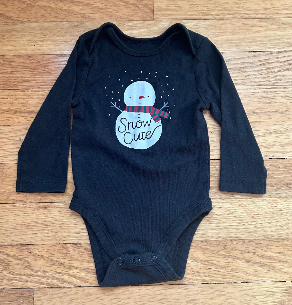 Snowman Onesie (9M) - size Month - 6-9 / 9M