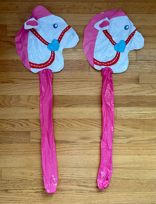 Inflatable Horse Head Sticks