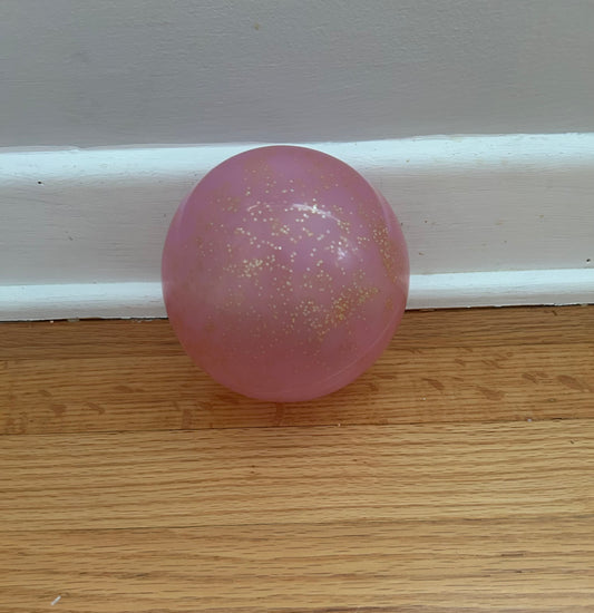 Pink Sparkly Ball