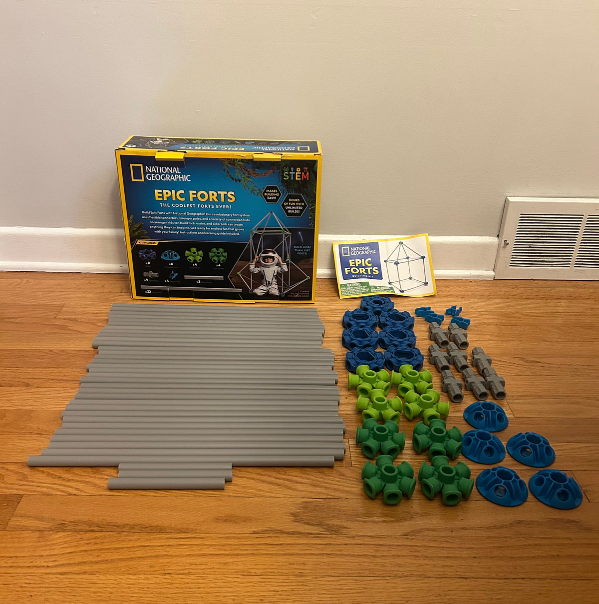 Epic Forts, missing 3 pieces