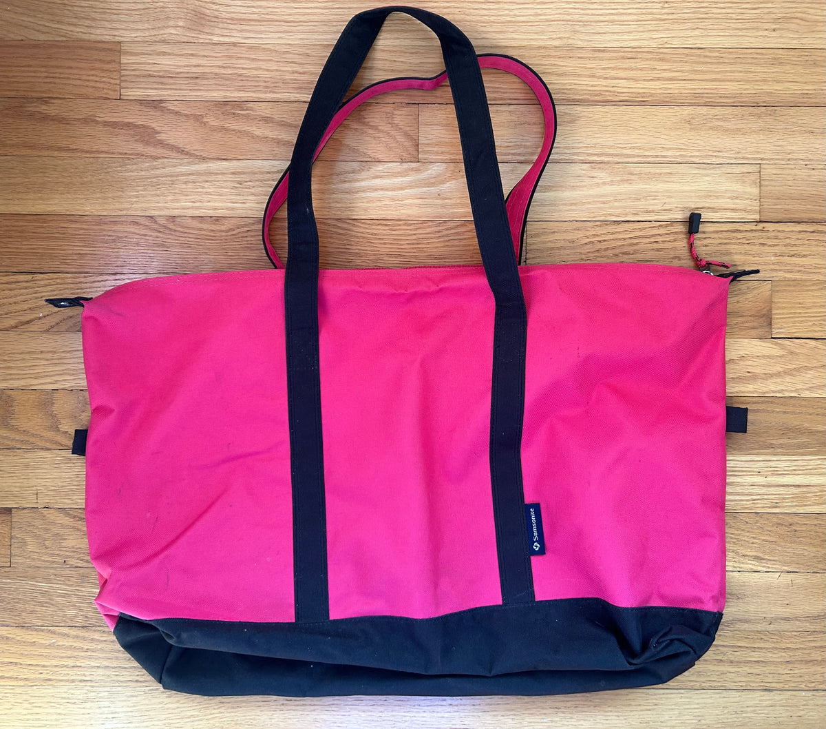 Samsonite Pink Bag, some marks