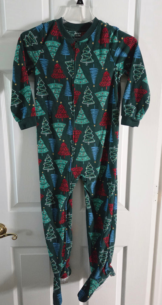 Carter's Sleep & Play X-mas design - size Youth - 7 (S)