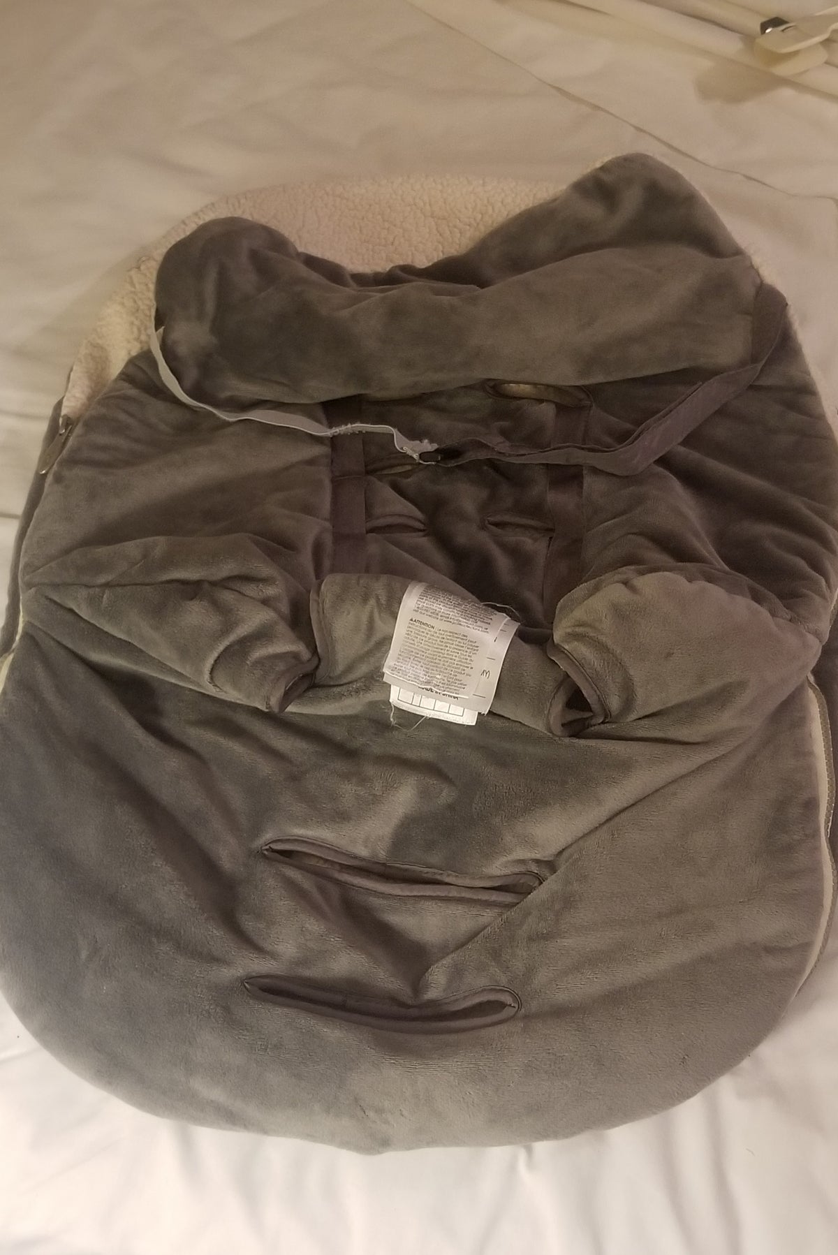 J.J. Cole Car Seat Cover Can use w/stroller