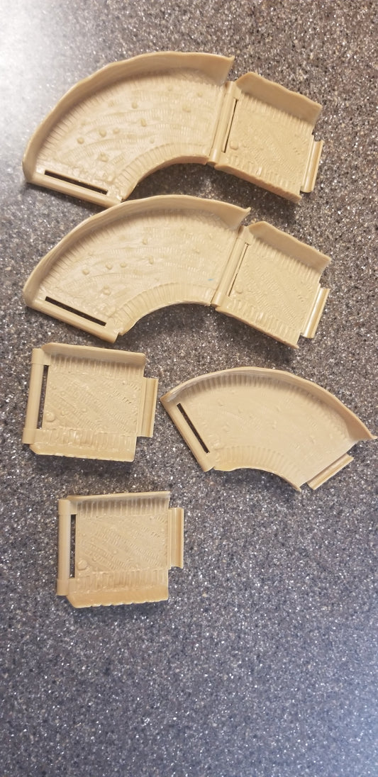 Dinotrux Race Track Lot of 7 pieces