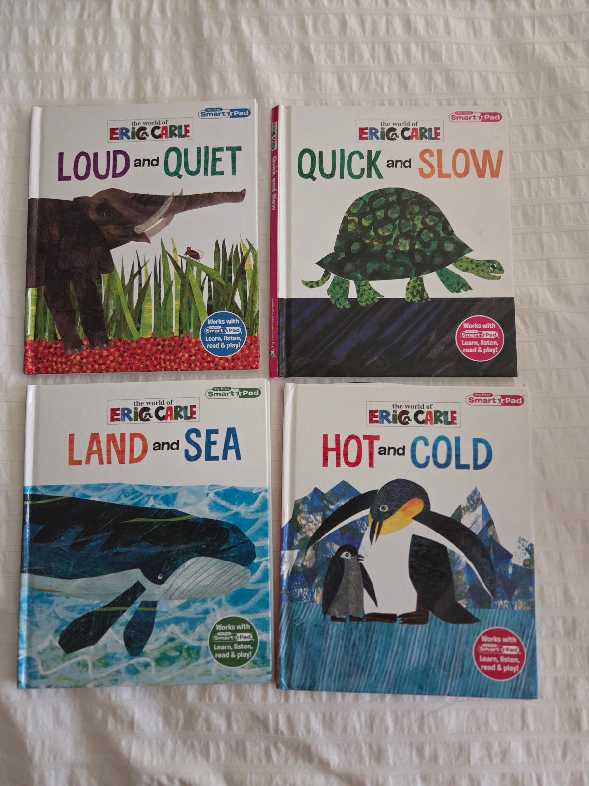 4 Eric Carle Smart Books works w/My Smart Pad