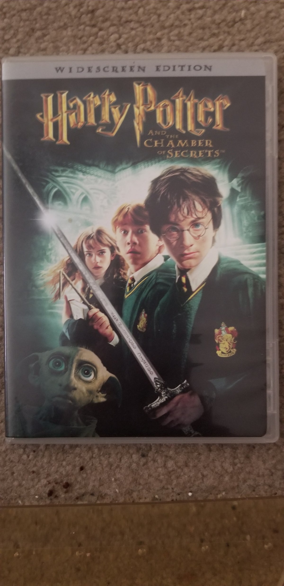 Harry Potter DVD Movie Chamber Secrets