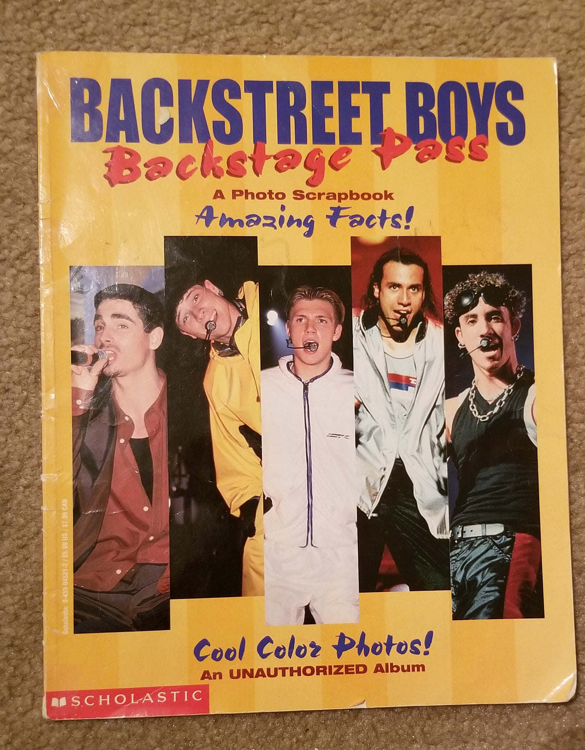 Backstreet Boys Photo Scrapbook