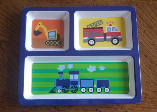 3 Section Child Dish