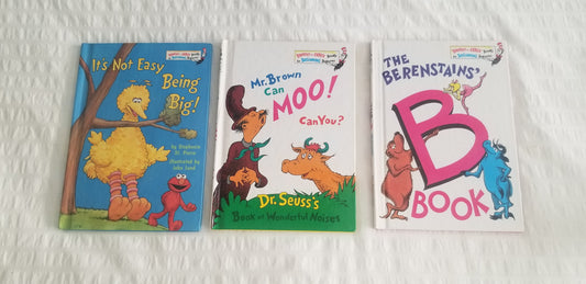 Dr Seuss Beginners Lot of 3 new books
