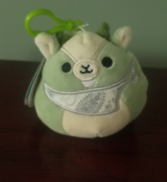 NWT Squishmallo PALMER Clip On
