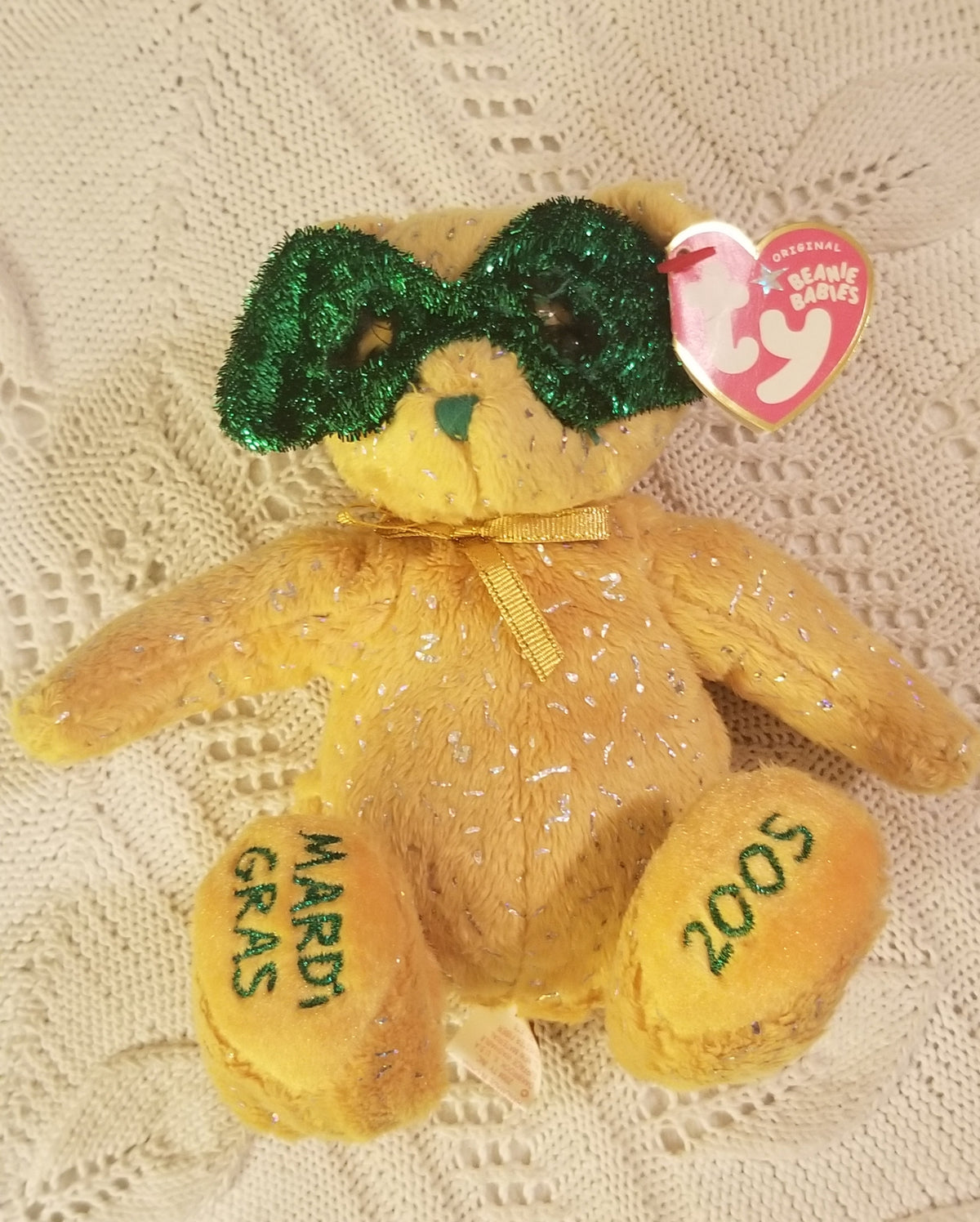 Beanie Baby MASQUE 2005 Mardi Gras
