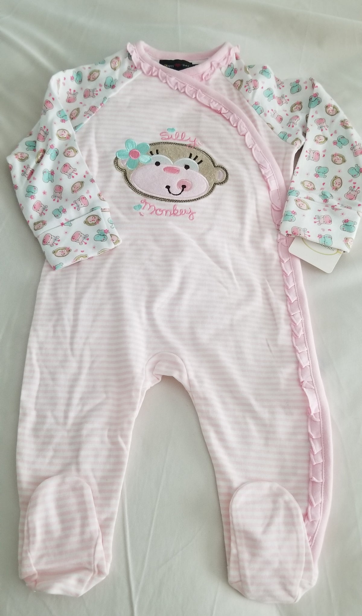 NWT Happy Baby Onsie Orig $18, - size Month - 6-9 / 9M