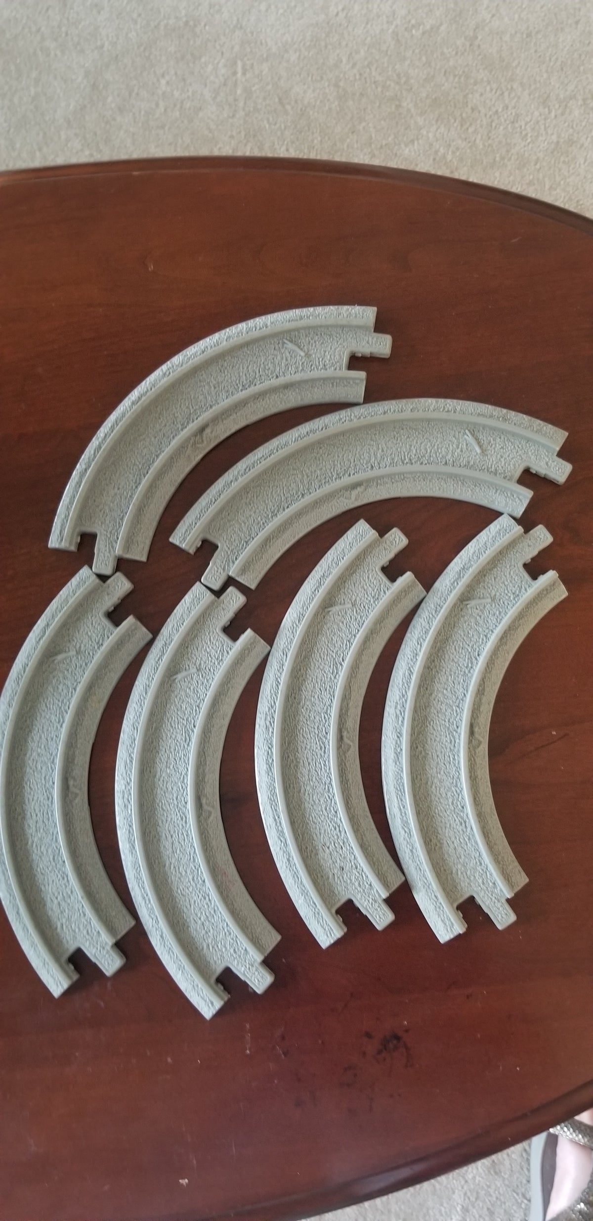 GeoTrax Curved Track Lot of 6