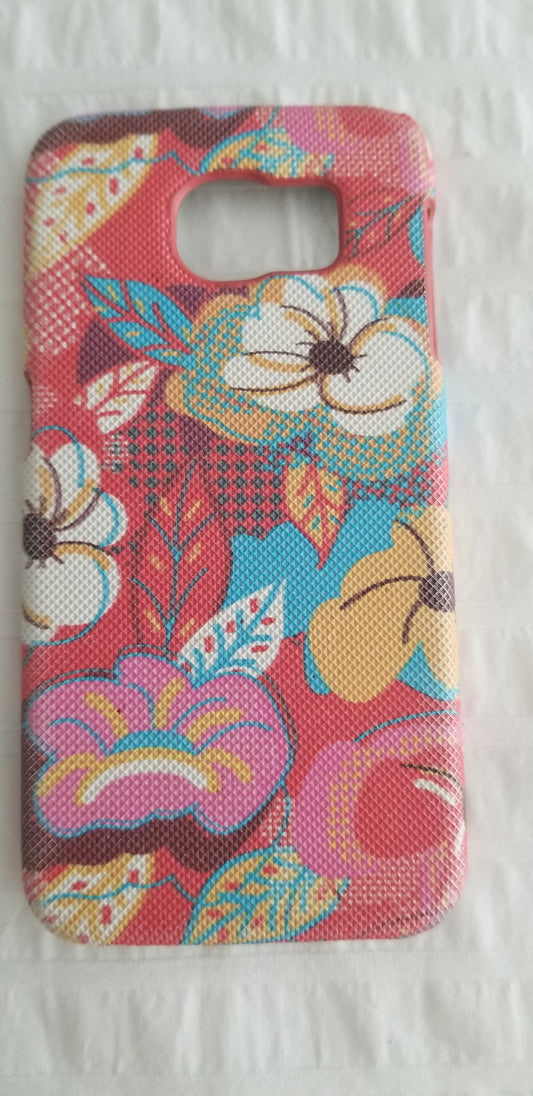 EUC Cell Phone Cover Flower design 2.75x5.5