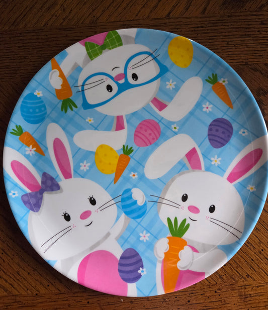 Easter/Bunny Plate 9 inch Dinner Plate