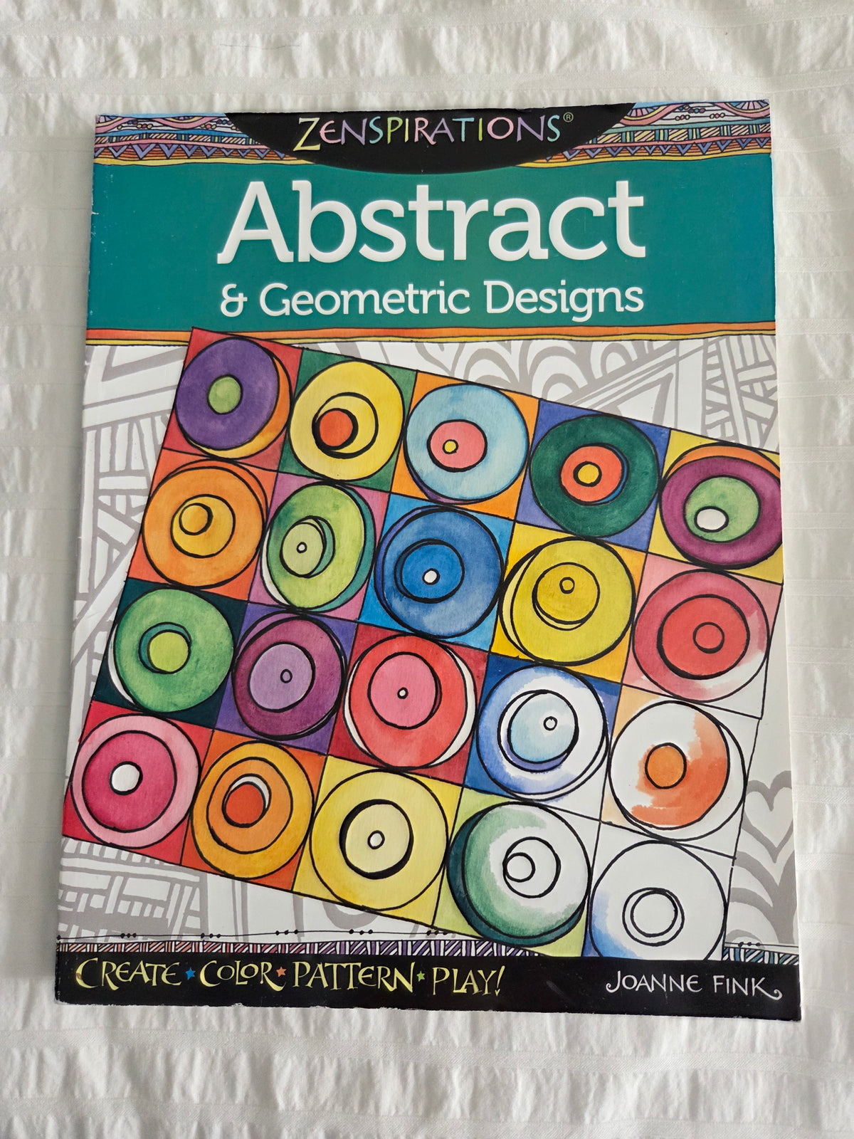 Zenspirations Color Book Abstract/Geometric Desig