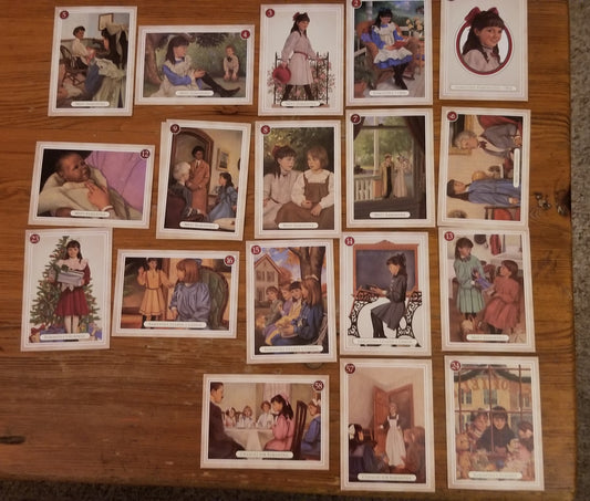 18 AG Trading Cards American Girl Samantha