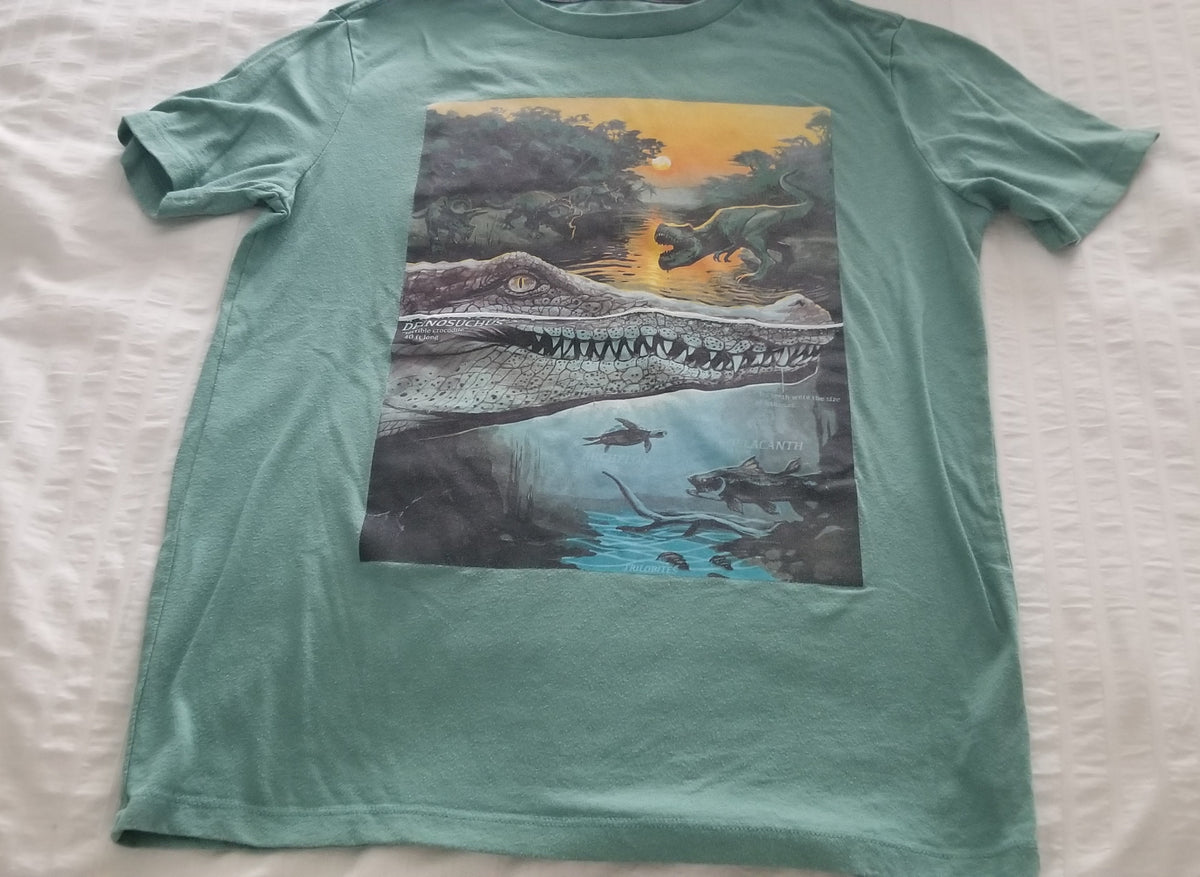 Old Navy SS Dino Shirt Sz XL 14-16 New Conditio - size Youth - 14 (XL)