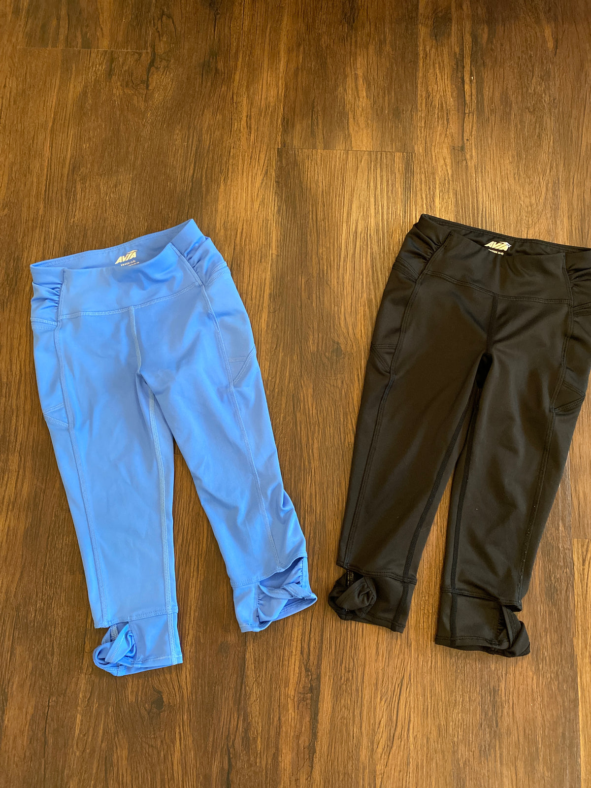 Avia 2pc Spandex/athletic pants - size Youth - 4 (XS)