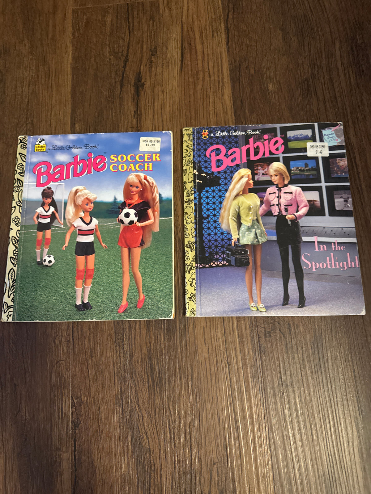 Barbie - 2 Books Little Golden Books