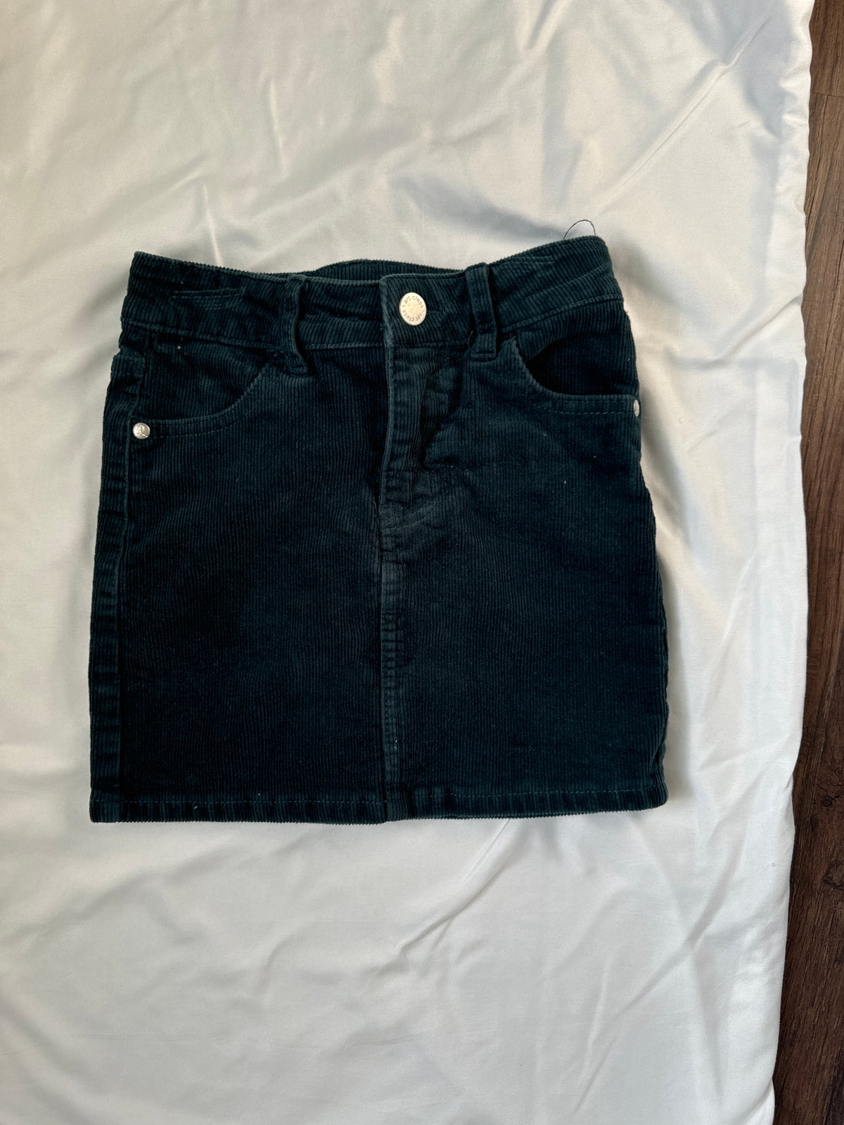 Art Class Corduroy skirt Dark teal - size Youth - 6 (S)