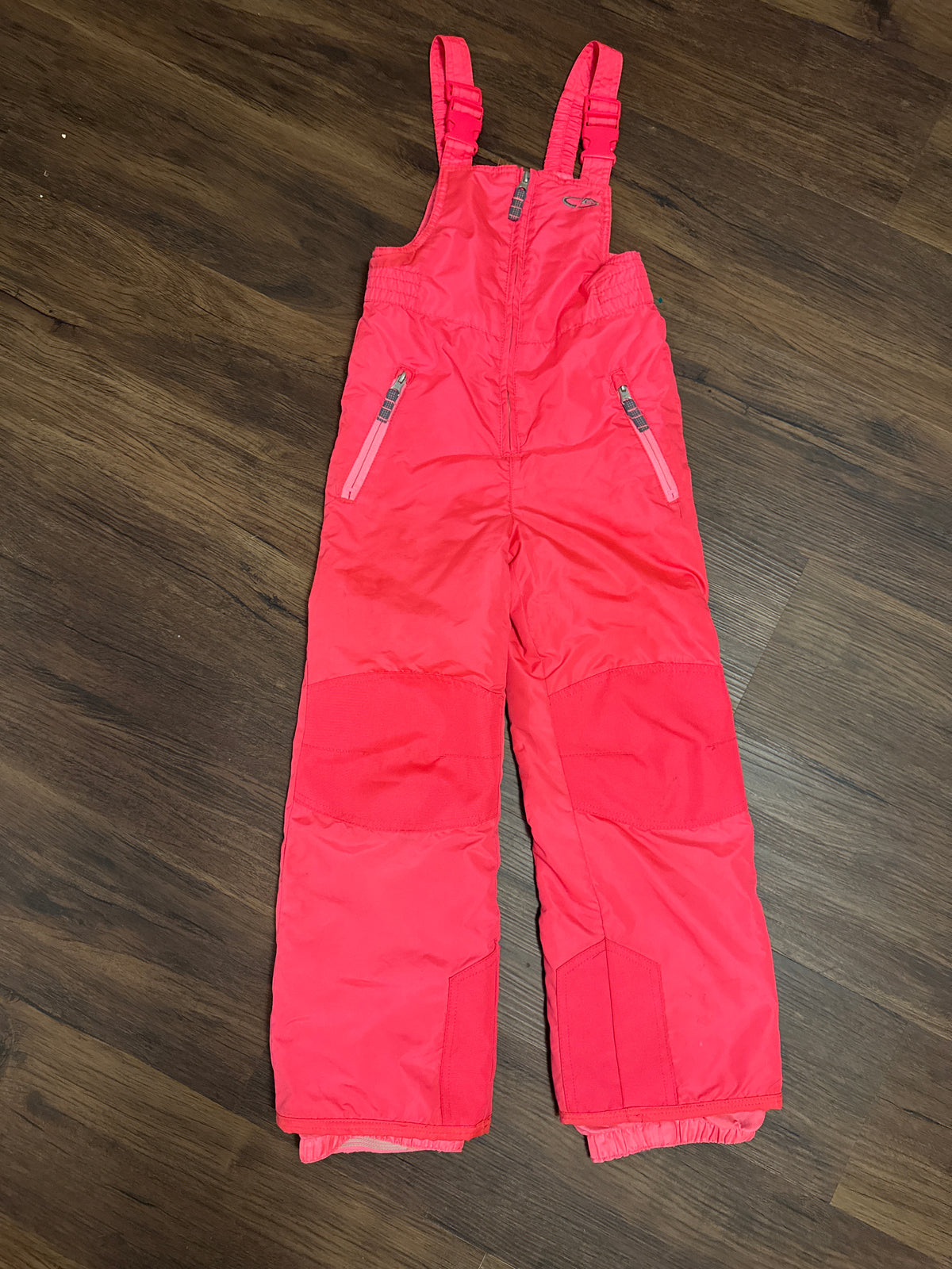 Pink Champion Snow bibs - size Youth - 6 (S)
