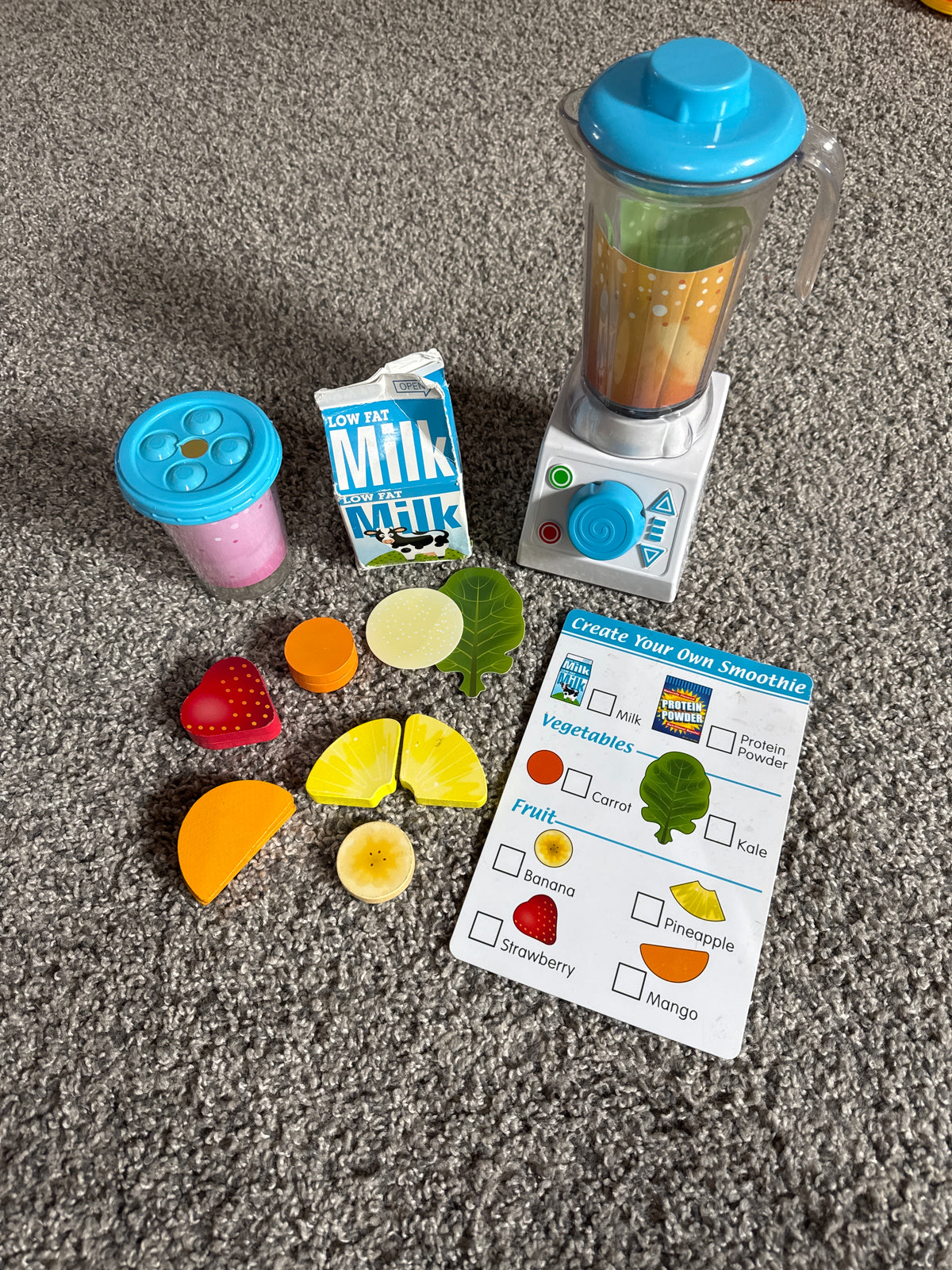 Melissa & Doug Smoothie Set.  Play cond.