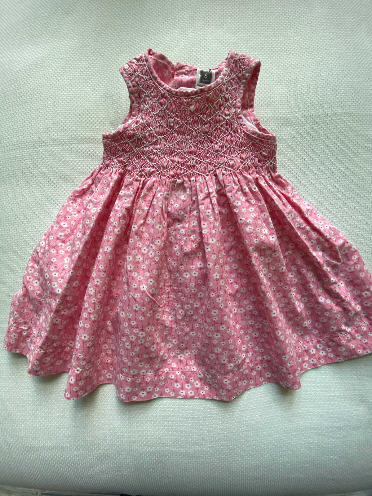 Carters 6M Dress 2pc Pink white floral - size Month - 3-6 / 6M