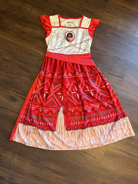 Moana 2 nightgown Could be costume - size Youth - 7 (S)
