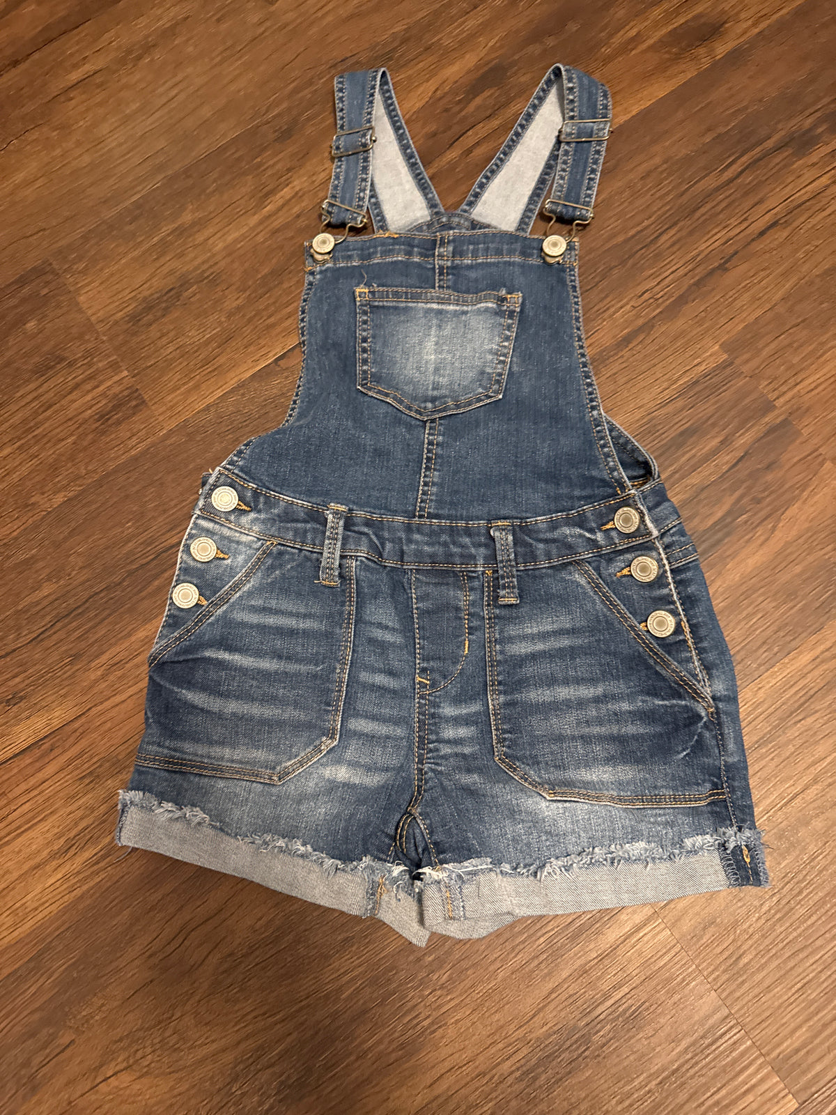 Bib Jean shorts So cute! - size Youth - 7 (S)