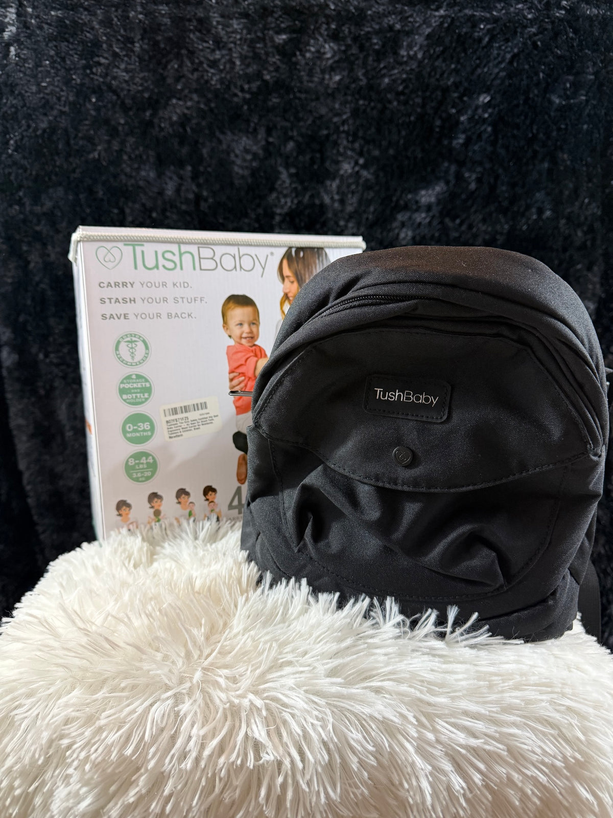 TushBaby Black--EUC