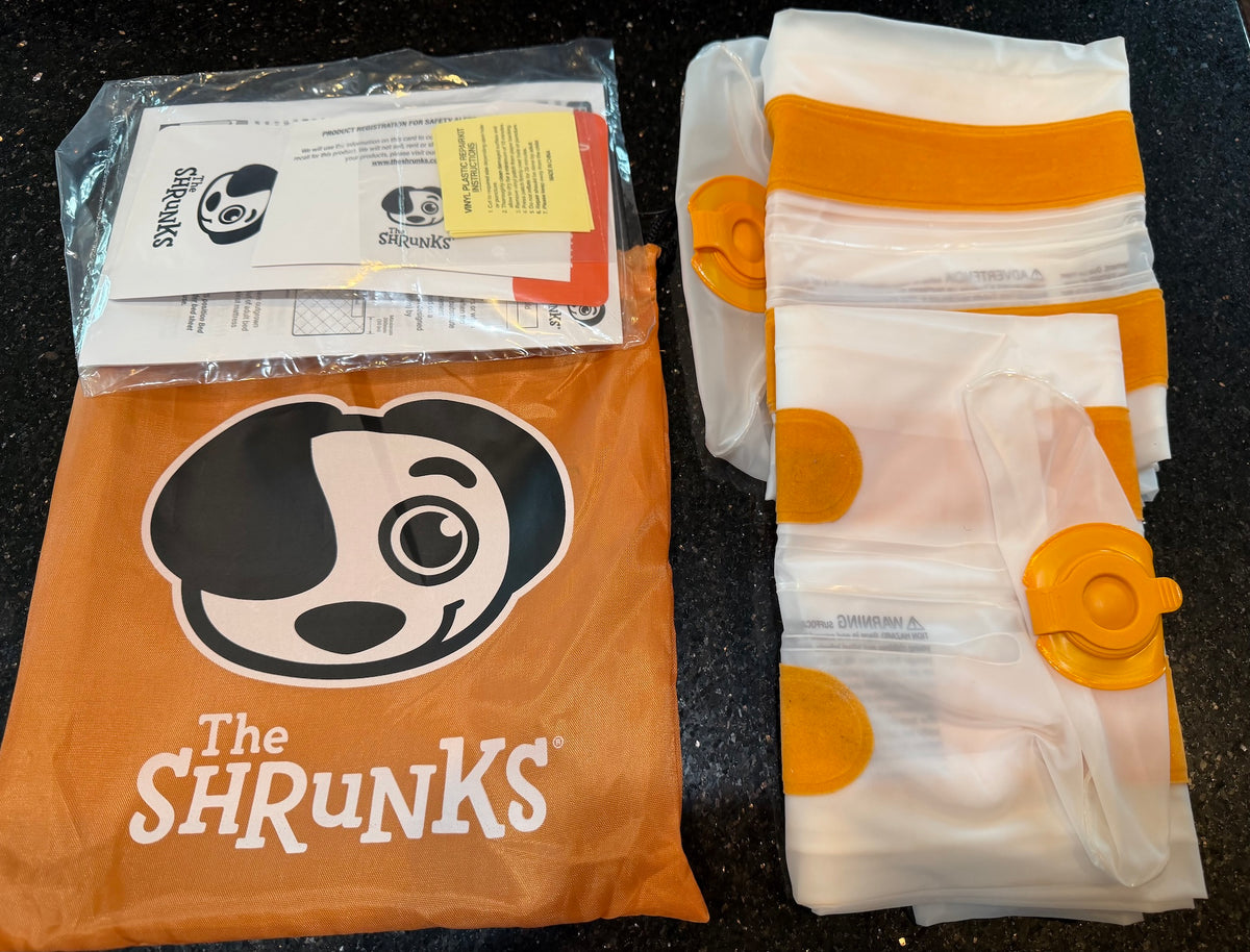 The Shrunks Inflatable Bed Rails (2) EUC
