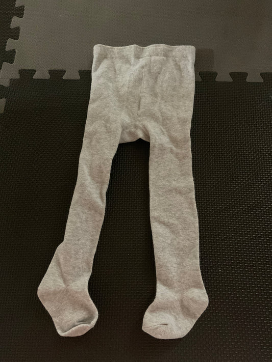Gray tights cotton - size Month - 18-24 / 24M