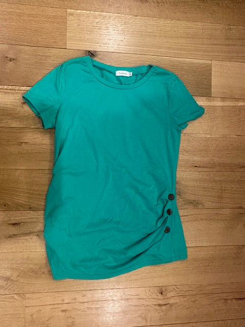 EUC Green Maternity Top - size Women - M (8/10)
