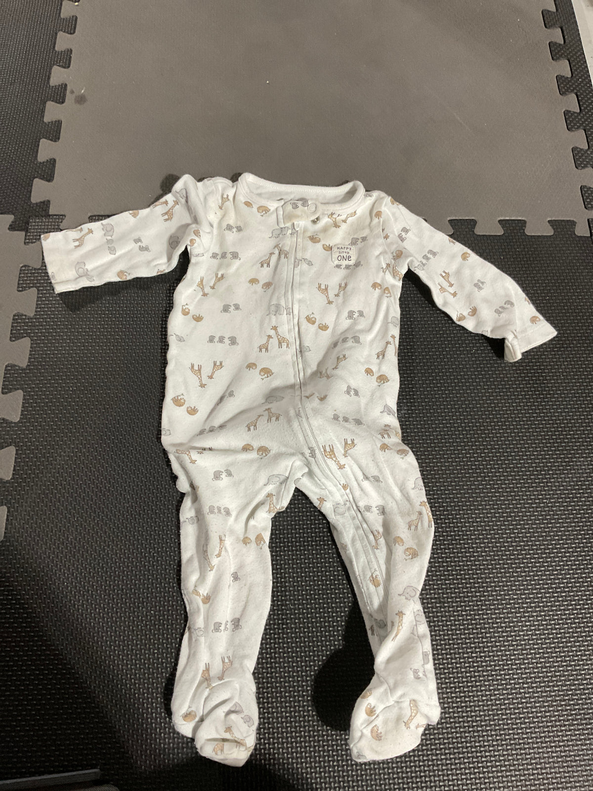 Animal pajama onesie - size Month - 6-9 / 9M