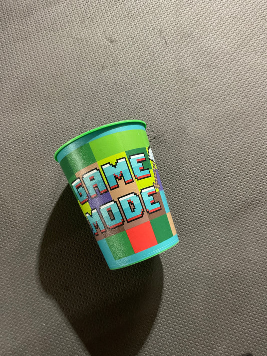 Minecraft plastic cup