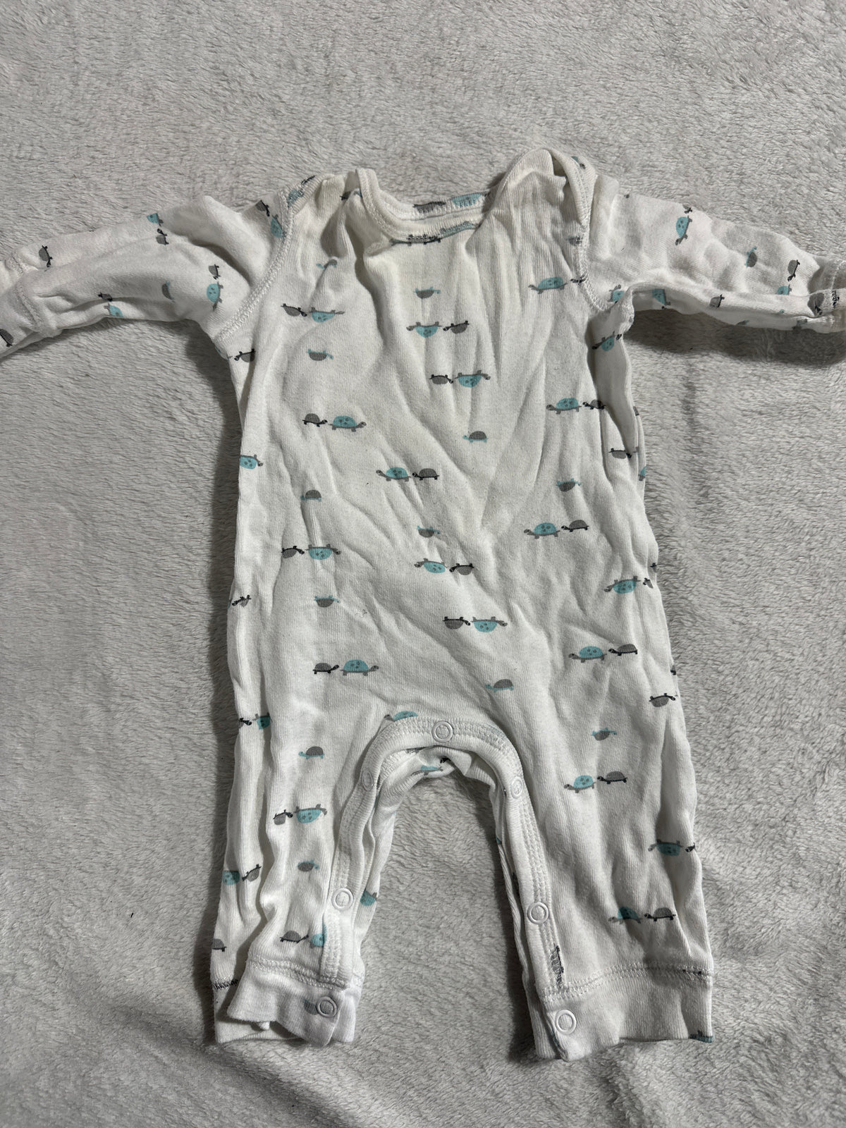 Turtle long sleeve Unisex - size Month - 0-3 / 3M