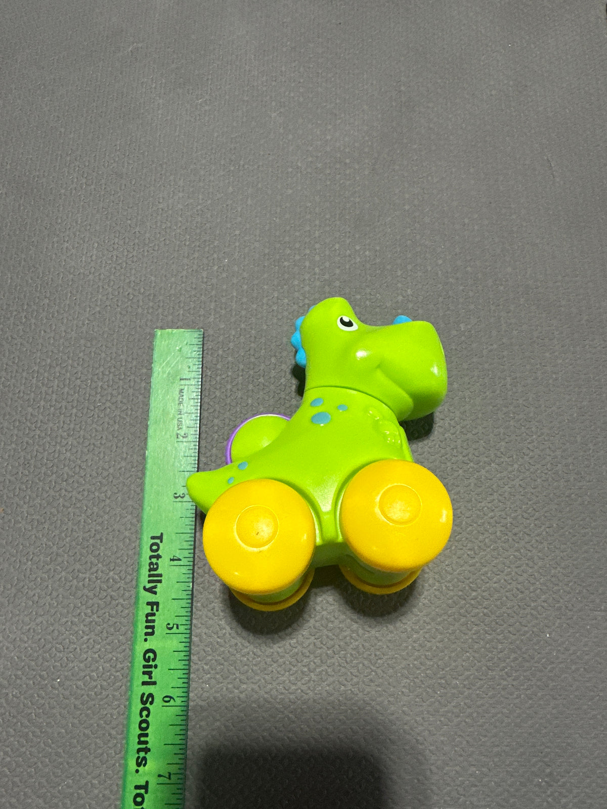 Dino on wheels