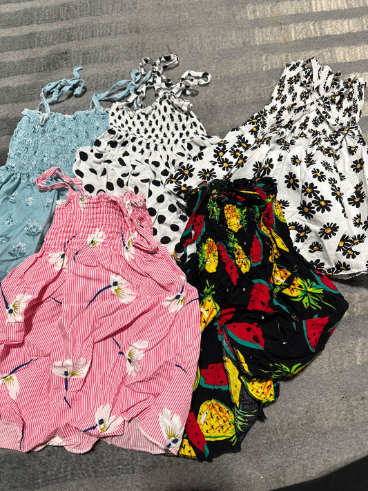 5 Summer dresses - size Month - 12-18 / 18M