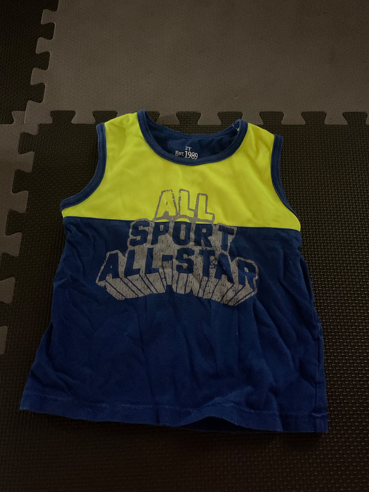 All star sports blue Tank top - size Toddler - 2T