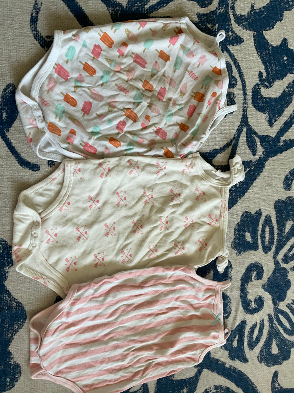 24M: 3 tank top onesies - size Month - 18-24 / 24M
