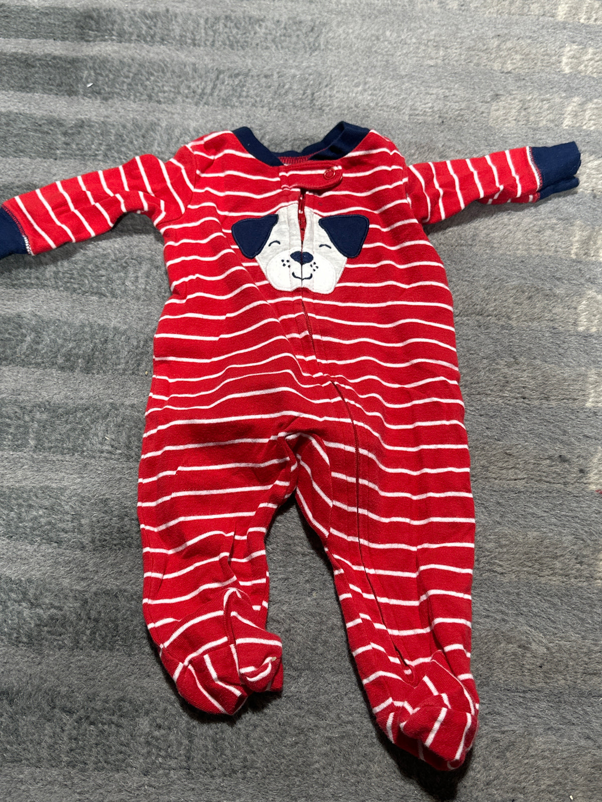 Dog pj onesie - size Month - 0-3 / 3M